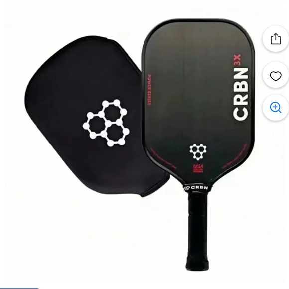 CRBN 3X Pickleball Paddle with Cover Home